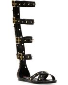 Steve Madden Prix Faux Leather Sandals - Lyst