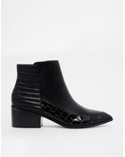 Asos Rely On Me Ankle Boots - Lyst