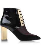Pollini Ankle Boots - Lyst