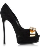 Casadei Pumps With Open Toe - Lyst