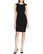 Emilio Pucci Ruffle Neckline Dress - Lyst