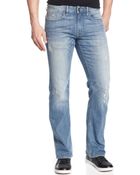 Guess Regular-Fit Retribution-Wash Bootcut Jeans - Lyst