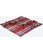 Zara Checked Scarf - Lyst