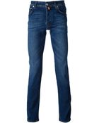 Jacob Cohen Slim Fit Jeans - Lyst