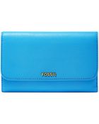Fossil Memoir Leather Flap Wallet - Lyst