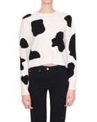 Moschino Merino Wool Cash Cow Pull - Lyst
