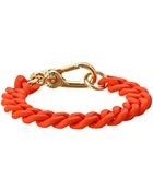 Marc By Marc Jacobs Key Items Rubber Chain Bracelet - Lyst