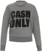 3.1 Phillip Lim Cash Only Terry Sweater - Lyst