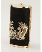 Roberto Cavalli Vertical Box Clutch - Lyst