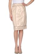 Class Roberto Cavalli Knee Length Skirt - Lyst