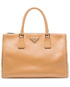 Prada City Calf Double-Zip Executive Tote Bag - Lyst