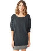 Alternative Apparel Dolman Slub Top - Lyst