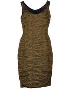 Lanvin Knee-Length Dress - Lyst