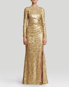 Badgley Mischka Gown - Sequin - Lyst