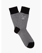 Kenzo Men'S Black Tiger Head Socks - Lyst