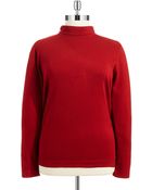 Joseph A Plus Mock Turtleneck Sweater - Lyst