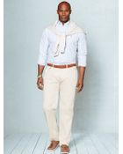 Polo Ralph Lauren Classic-Fit Pleated Chino - Lyst