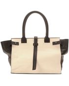 Costume National Parigi Two-Tone Framed Shopper Tote Bag - Lyst