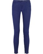 Burberry Brit Mid-Rise Skinny Jeans - Lyst