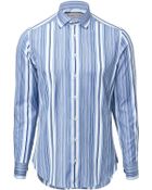 Etro Striped Cotton Button-Down - Lyst
