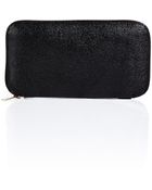Valextra Leather Zip-Around Wallet - Lyst