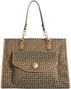 Tommy Hilfiger Th Coin Monogram Jacquard Tote - Lyst