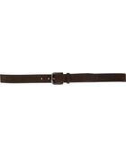 Barneys New York Suede Belt - Lyst