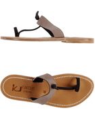 K Jacques St Tropez Thong Sandal - Lyst