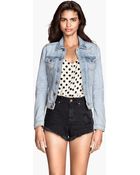 H&M Denim Jacket - Lyst