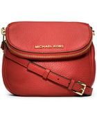 Michael Kors Bedford Leather Crossbody - Lyst