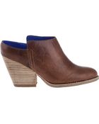 Jeffrey Campbell Vinton Mule Brown Leather - Lyst