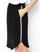 Ganni Midi Skirt - Lyst