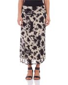 Kensie Tie-Dyed Maxi Skirt - Lyst