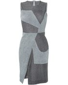 Prabal Gurung Boucle Panel Dress - Lyst