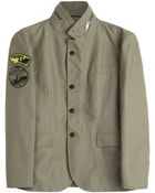 Valentino Cotton Jacket - Lyst