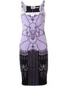 Versace Baroque Print Dress - Lyst