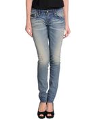 Diesel Denim Trousers - Lyst