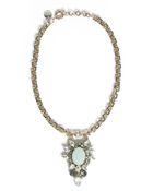 Matthew Williamson Opulent Jewel Chain Necklace - Lyst