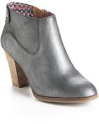 Lucky Brand Ubiza Leather Ankle Boots - Lyst