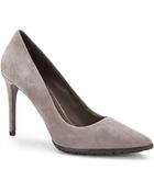 Enzo Angiolini Grey Issax Pumps - Lyst