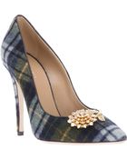 DSquared² Tartan Pump - Lyst