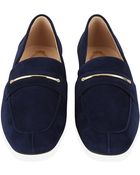 Tod's Suede Loafer - Lyst