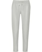 Ohne Titel Leather Tapered Pants - Lyst