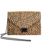 Loeffler Randall Lock Clutch - Lyst