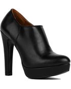 Akira Black Label Shootie Heeled Ankle Booties - Lyst