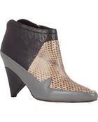 Derek Lam Patchwork Dae Booties - Lyst
