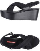 Prada Sport Sandals - Lyst
