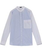 Joseph Lance Stripe Cotton Shirt - Lyst