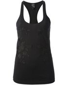 McQ by Alexander McQueen Embroidered Vest Top - Lyst