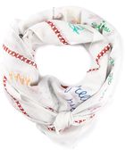 McQ by Alexander McQueen Freedom Printed Scarf - Lyst